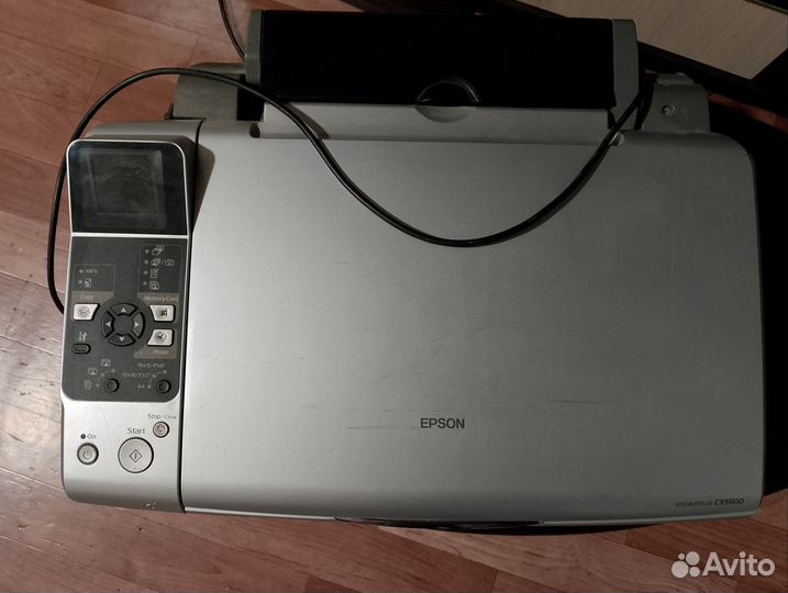 Цветной струйный мфу принтер epson