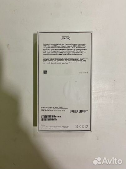 iPhone Xs, 256 ГБ