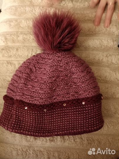 Женская шапка осень