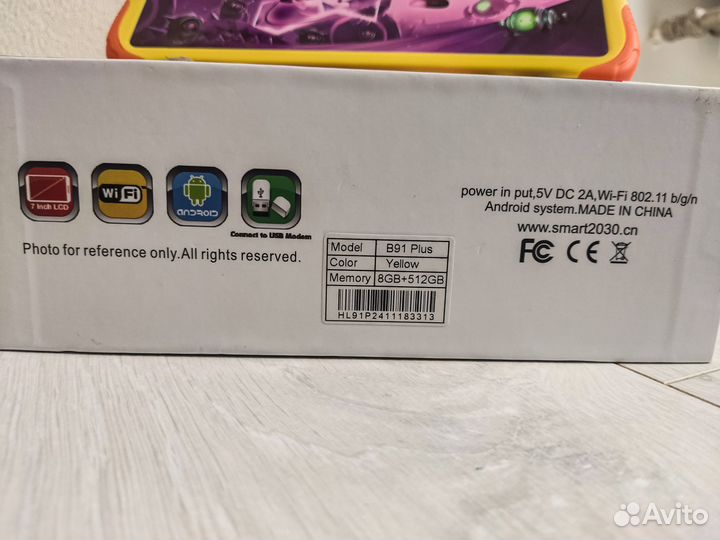 Детский планшет android