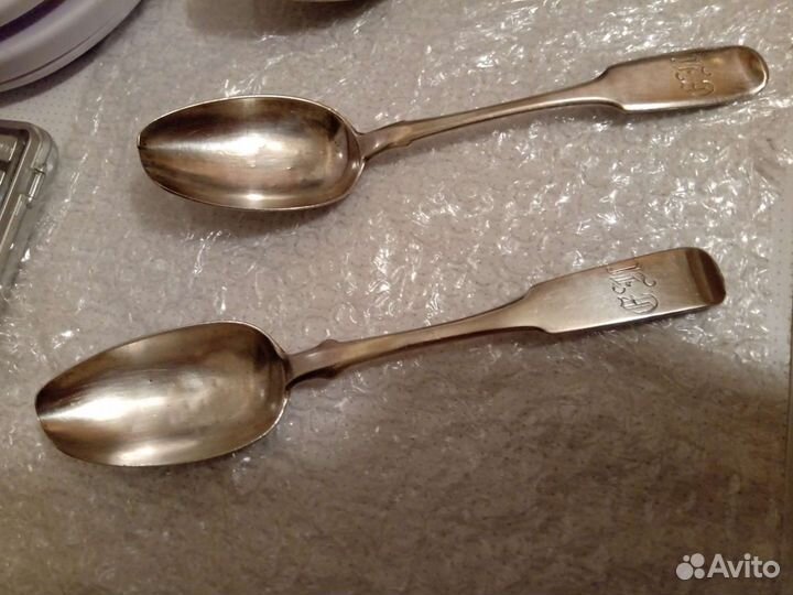 Серебряные ложки (царское серебро 84 проба)