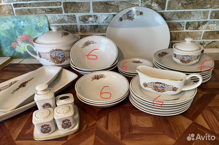 Столовый сервиз СССР