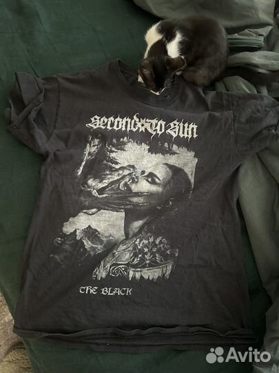 Футболка мерч second to sun the black бу