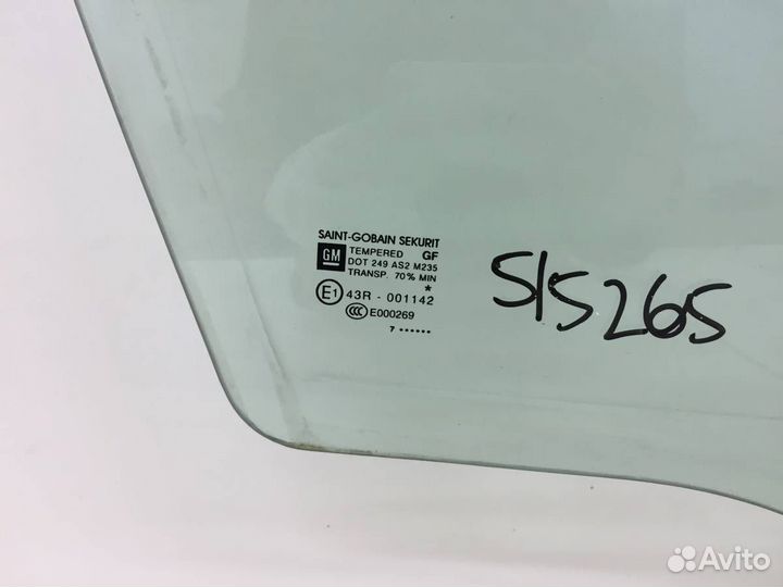 Стекло двери передней правой Opel Corsa D 2006-201