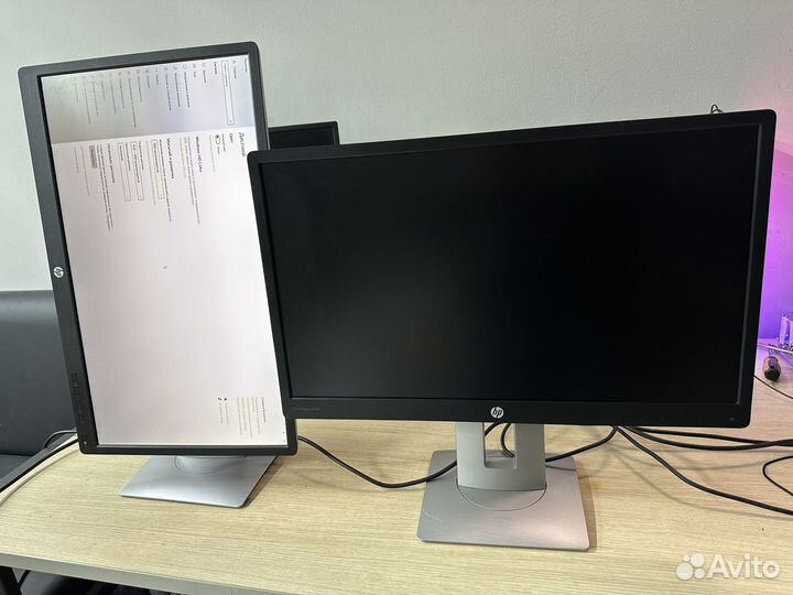 Мониторы HP 24 IPS, hdmi Идеал