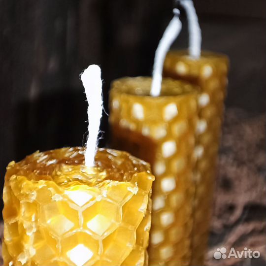 Свечи из пчелиного воска