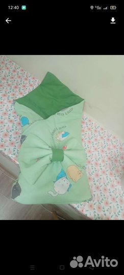 Одеяло на выписку зимний