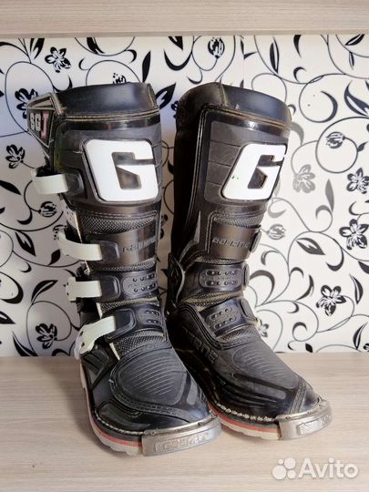 Мотоботы кроссовые детские