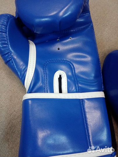 Перчатки бокс Everlast синие