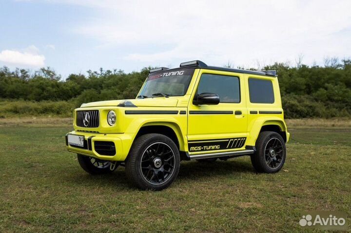 Переделка Suzuki jimny в Mercedes G-class W463-II