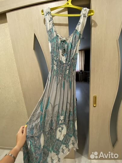 Летнее платье в пол