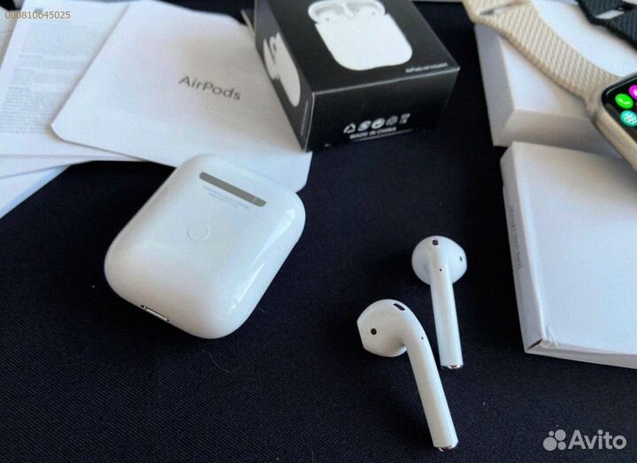 AirPods 2 + Apple watch 9 45mm (Комплект)