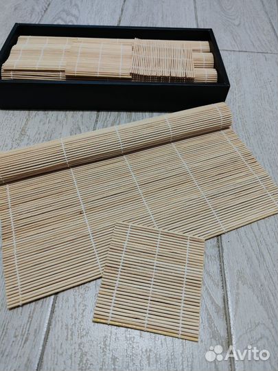 Подставки под горячее бамбук