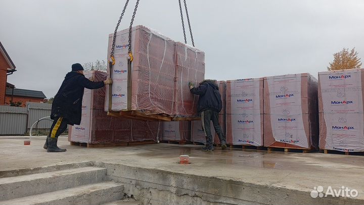 Керамические блоки 380 мм