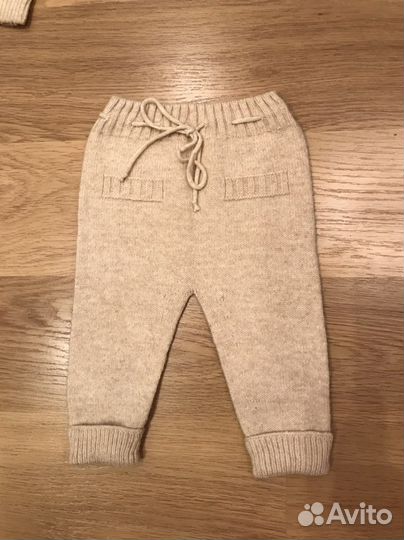 Вязаный костюм детский 86 размер