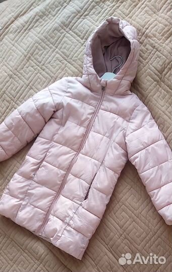 Пуховик для девочки 128