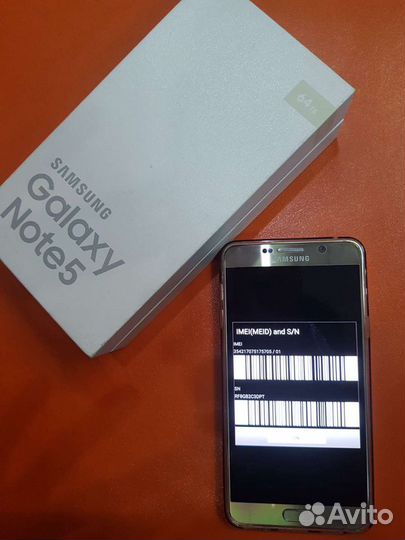 Samsung Galaxy Note 5, 4/64 ГБ