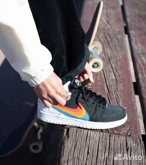 Кроссовки Nike SB Dunk Low Polaroid