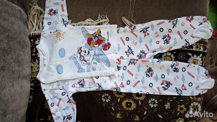 Детские вещи пакетом (с 56 по 74 размер)