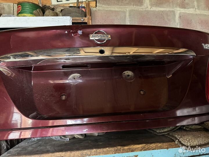 Крышка багажника