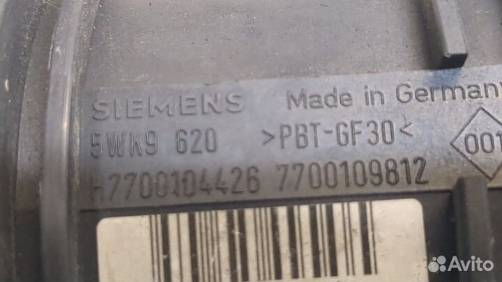 Измеритель потока воздуха Renault Megane, 2001