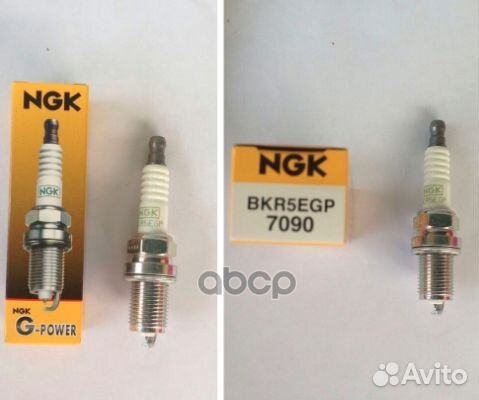 Свеча зажигания BKR5EGP 7090 NGK