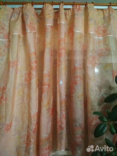 Занавеска короткая