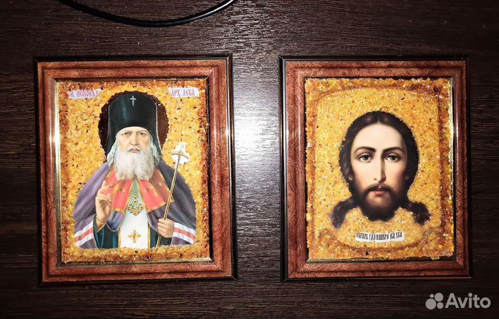 Иконы в янтаре