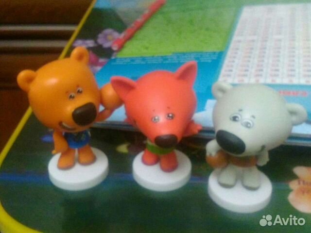 Мультяшные герои из мультика мишки мимишки