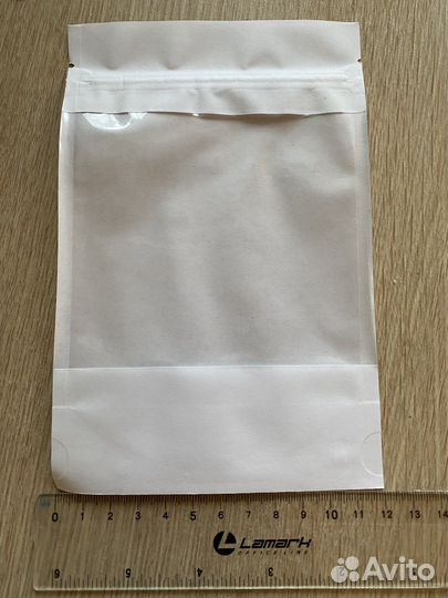 Крафт пакеты с окном бумажные