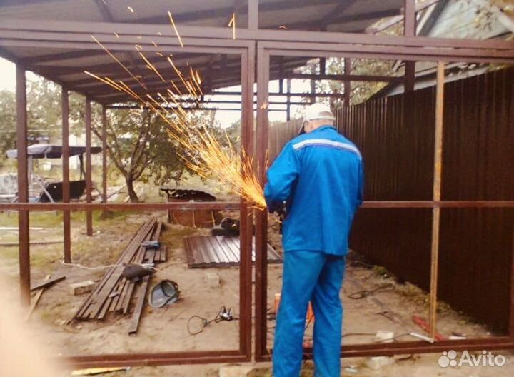 Разборка металлических сооружений