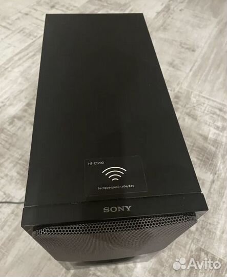 Саундбар с беспроводным сабвуфером Sony HT-CT290
