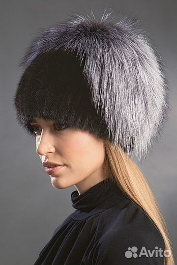 Шапка норка новая