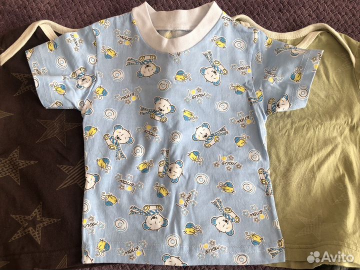 Пакет вещей на мальчика 68 74 размер