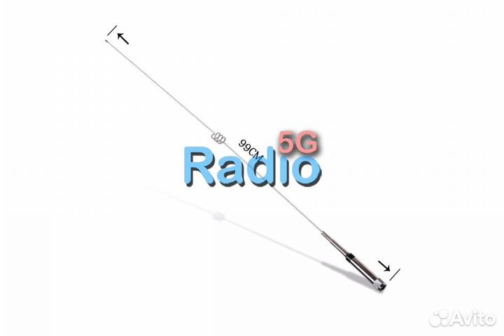 Антенна 140/430 Nagoya NL-770H