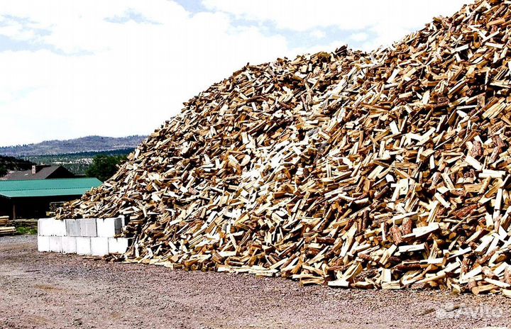 Дрова естесвенной влажности