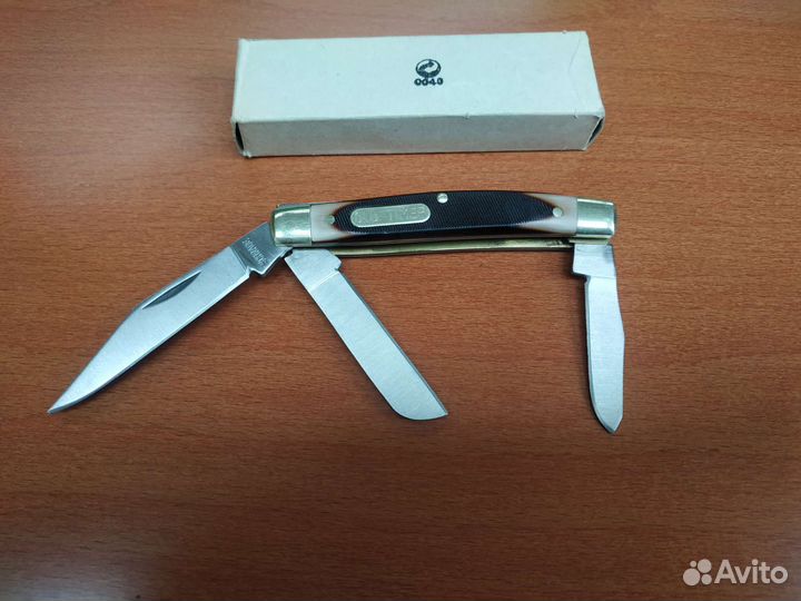 Нож складной ручной работы