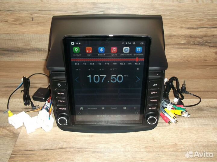 Магнитола Mitsubishi L200 Tesla Android