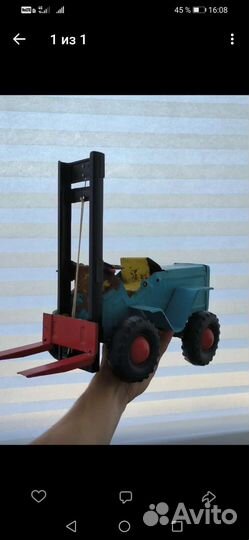Машинка Подъёмник СССР