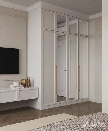 Шкаф на заказ цвет орех