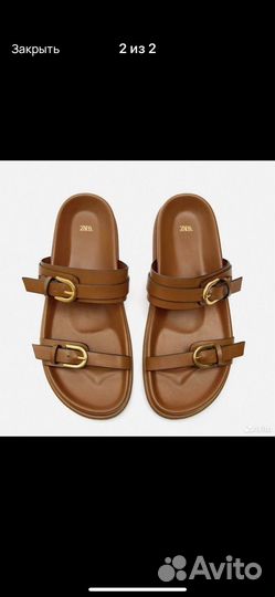 Сандалии zara 36