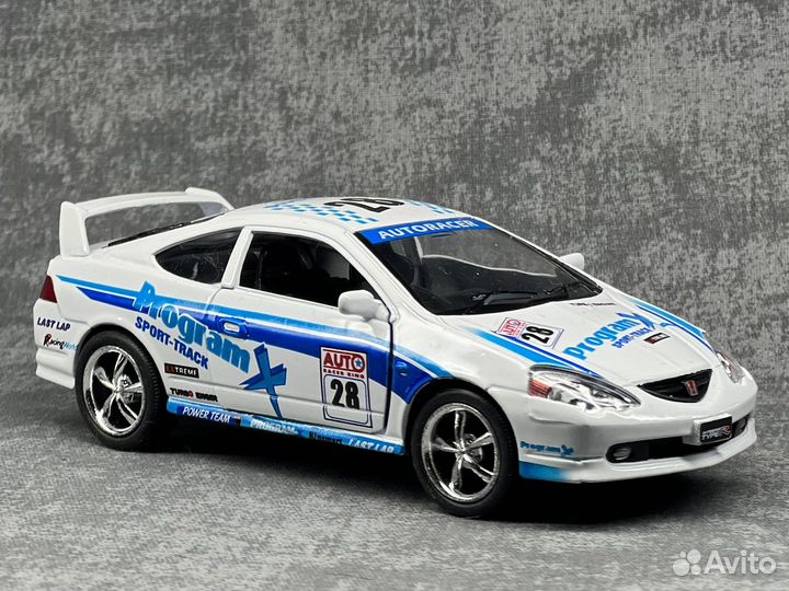 Моделька honda integra 1/34 kinsmart