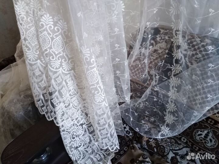 Тюль красивая