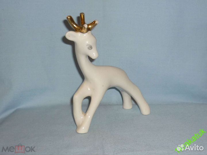 Олененок, олень, золотые рога. лзфи
