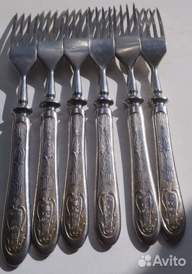 Ложки СССР Кольчугино 50е годы