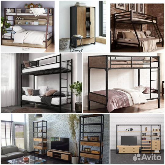 Мебель под заказ в стиле лофт