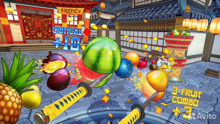 Игра Fruit Ninja (только для PS VR) (PS4, английск