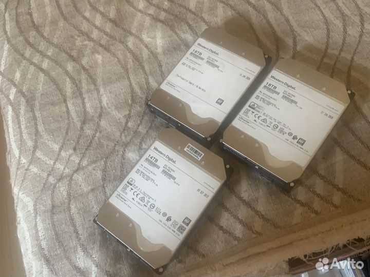 Жесткий диск western digital 8 10 12 14 tb
