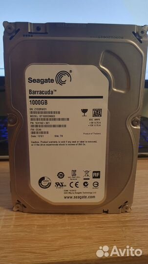 Hdd Seagate barracuda 1 tb