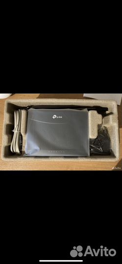 Wi-Fi роутер TP-link TL-MR100, N300, черный